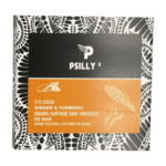 Psilly - Dark Chocolate Bar - Ginger & Turmeric | Magic Mush Canada