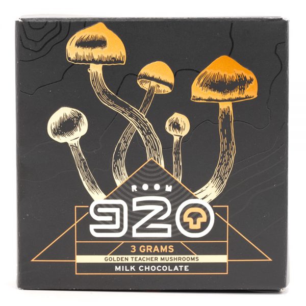 Room 920 – Mushroom Chocolate Bar - Milk Chocolate - 3 Grams | Magic Mush Canada
