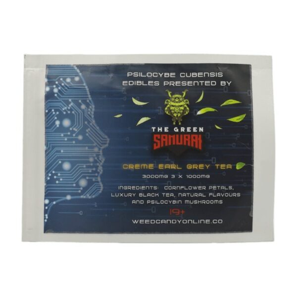 The Green Samurai - Creme Earl Grey Tea - 3000mg | Magic Mush Canada