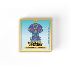 Wonder - Blue Meanies Chocolate Bar - Milk Chocolate | Magic Mush Canada