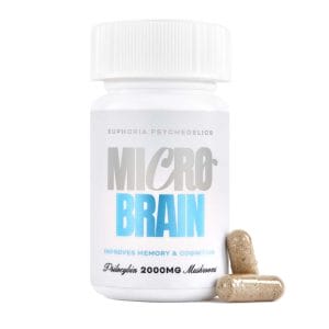 Euphoria Psychedelics – Micro Brain Capsules - (100mg X 20 Capsules) | Magic Mush Canada