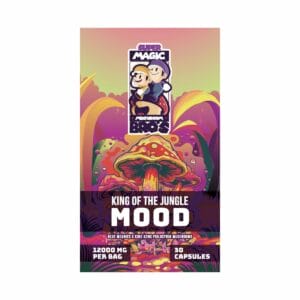 Super Magic Mushroom Bro’s - King of the Jungle MOOD - 400MG Capsules | Magic Mush Canada